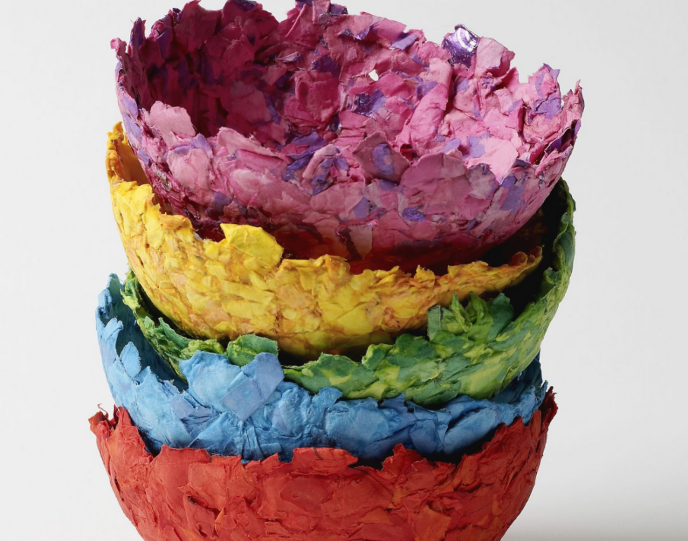 How to Make Paper Mache Bowls - DIY Inspired